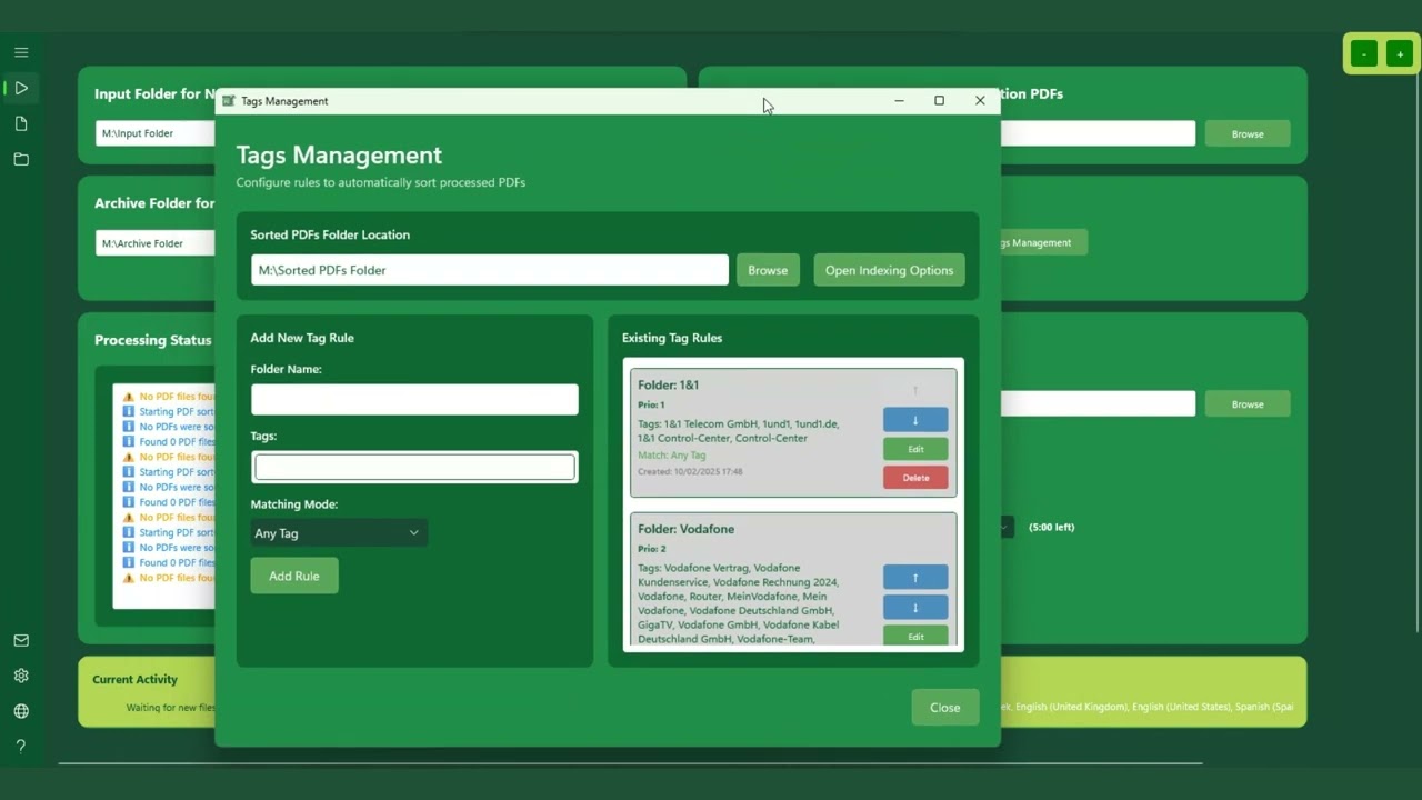 Video: How to Use MySorty, PDF OCR, tagging and automatic sorting